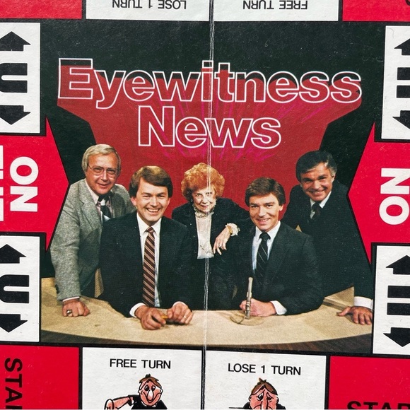 TV 5 Eyewitness News Game 1981 WEWS Cleveland Vintage RARE Collectible - Picture 4 of 12